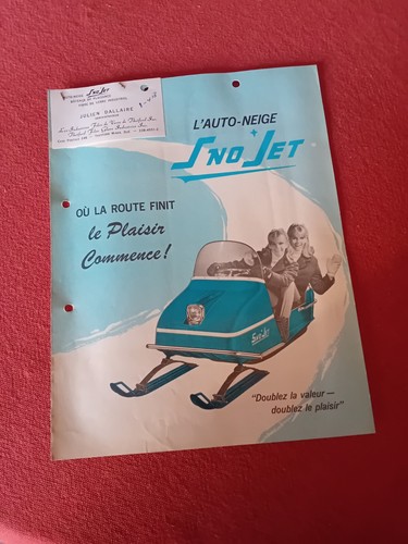 Motoslitte auto neige snow - motoslitte, jet