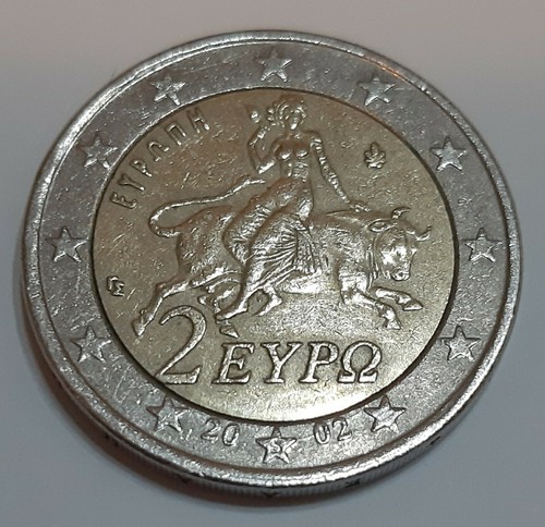 Moneta euro grecia - 2, eypo