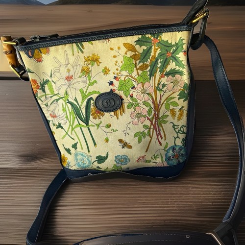 Gucci flora canvas con