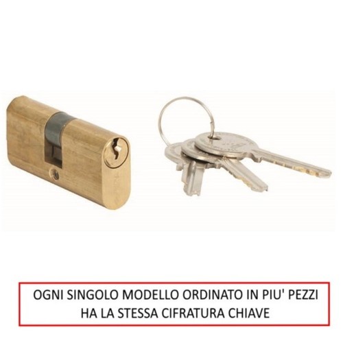 Cilindro ovale cisa ottone - cisa, in