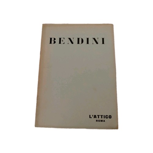 Bendini catalogo mostra - catalogo,