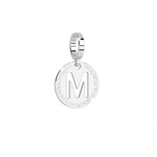 Charm Rebecca Donna in Argento