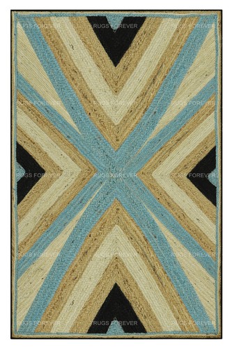 Mano intrecciato kilim indiano - kilim,