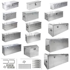 Truckbox Box Cassetta Attrezzi Rimorchio Timone 15 Misure Alluminio Trucky