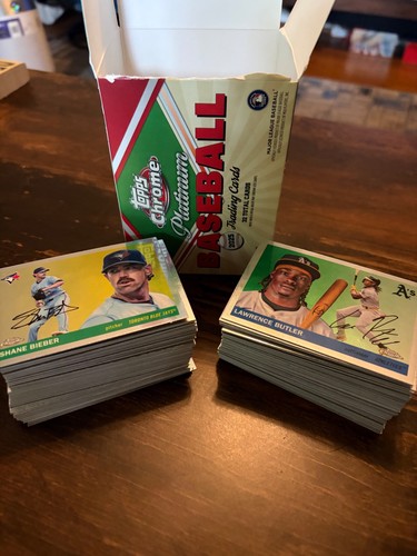 Baseball topps chrome - baseball,