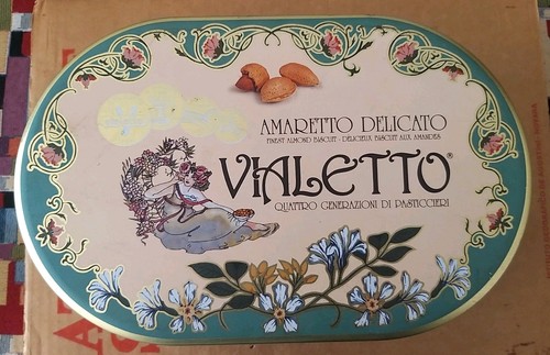 Vintage scatola latta - , di