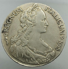 Colonia Eritrea Vittorio Emanuele III tallero ITALICUM 1918 BB PERIZIATO