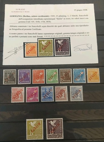 Francobolli germania berlino - francobolli,