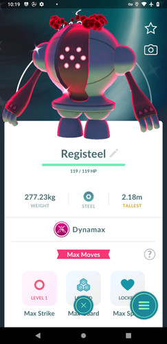 Shiny dynamax registeel - shiny, |