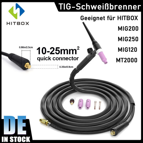 Hitbox 17v torcia - 4m, di