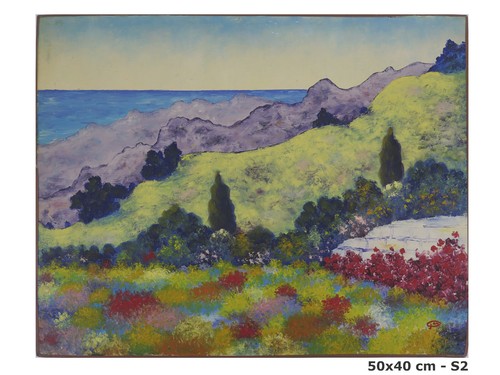 Quadro moderno dipinto - quadro, su