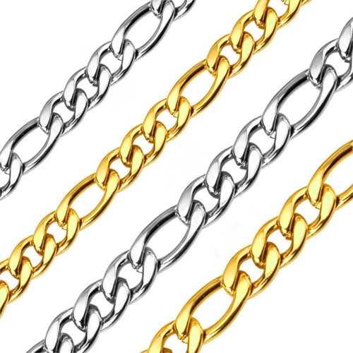 Collana uomo argento - argento, acciaio