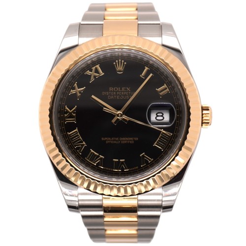 Rolex uomo datejust - uomo, 41mm