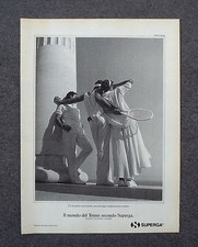 G729 - Advertising Pubblicità - 1988 - SUPERGA IL MONDO DEL TENNIS