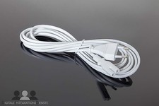 Cavo Di Alimentazione 3M Bianco Adatto Per Bang Olufsen Beo Beovision Beosound