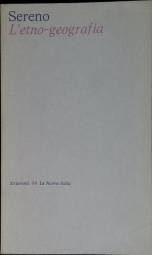 Etno geografia - l', etno-geografia