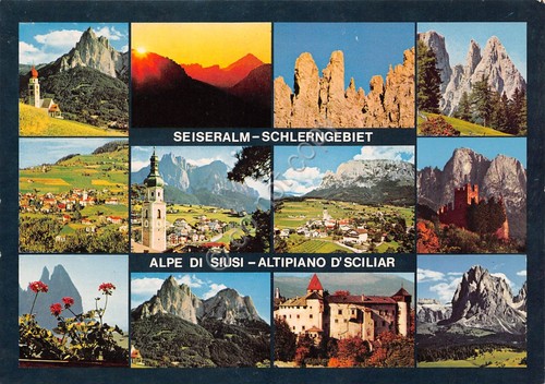 Cartolina alpe siusi - di,