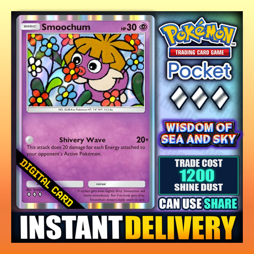Pokemon tcg pocket smoochum - pocket,