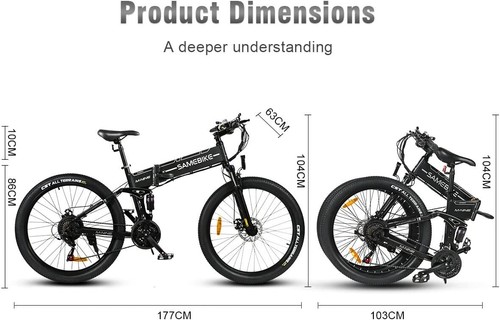 Samebike lo26 bicicletta - samebike,