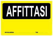 Cartello Affittasi Targa