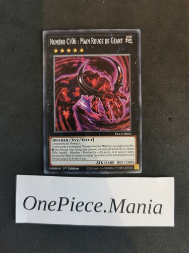 Numero c106 mano - yu-gi-oh!,