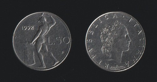 Lire 1992 vulcano italia - 1992,