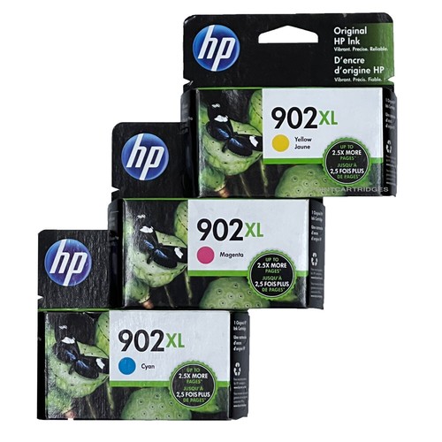 New genuine 902xl color 3pk - genuine, hp