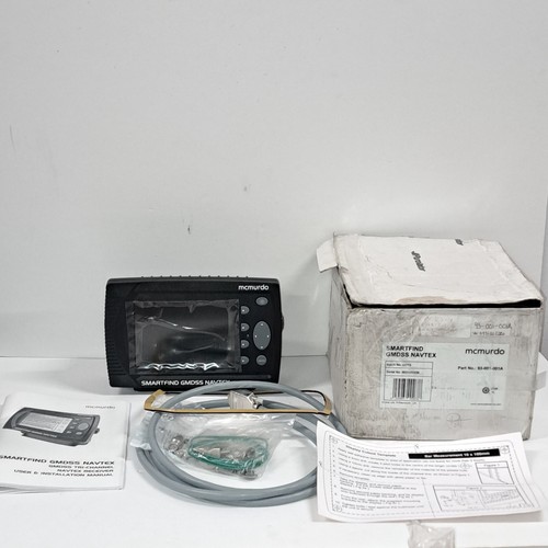 Mcmurdo smartfind gmdss navtex - mcmurdo,