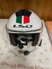casco jet ls2 doppia visiera