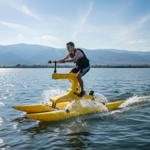 Bicicletta acqua gonfiabile - bicicletta,