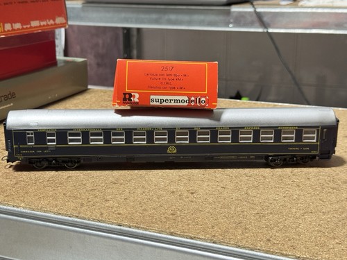 Rivarossi 2517 carrozza letti - rivarossi,