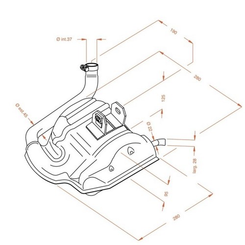 Marmitta sito plus per vespa - sito,