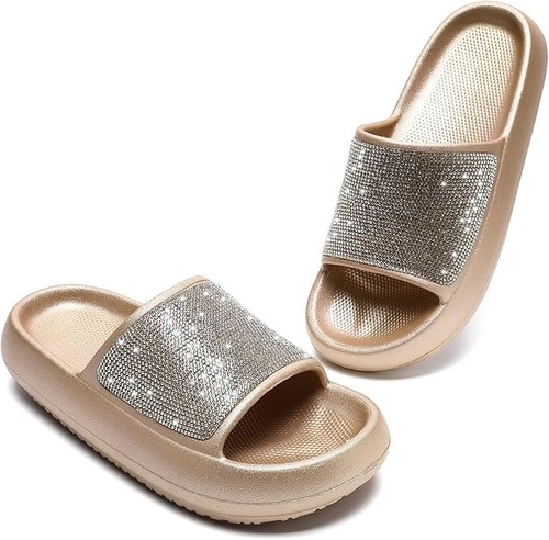 Ciabatte donna oro con - donna,
