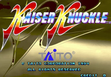 TAITO 1994 KAISER KNUCKLE F3
