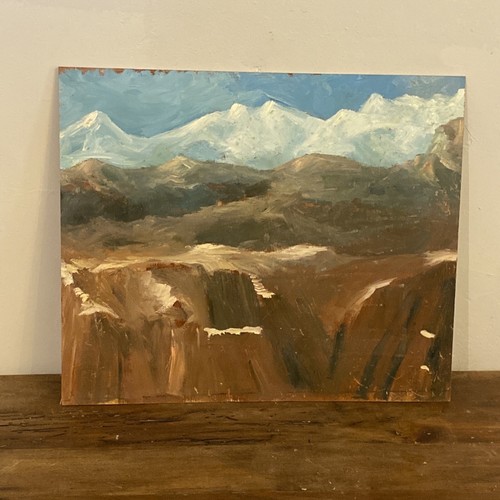 Dipinto olio legno - dipinto,