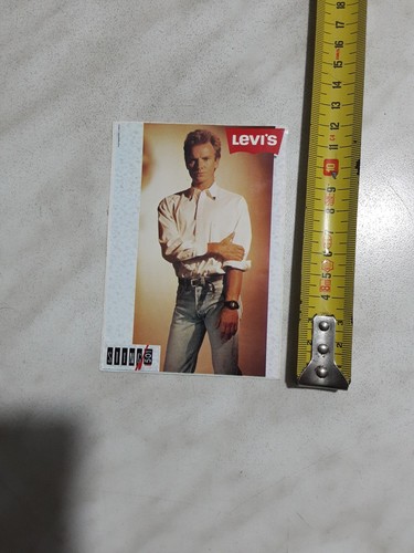 Adesivo levi sting - adesivo, vintage