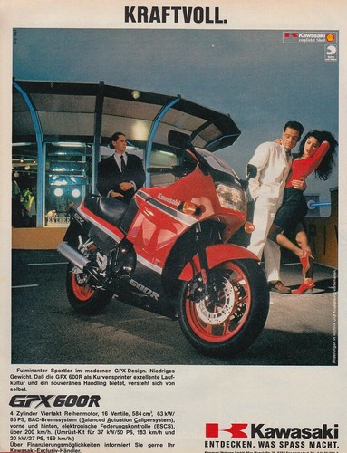 Kawasaki gpx 600 - 600,