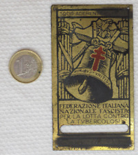 placca / tessera Federazione