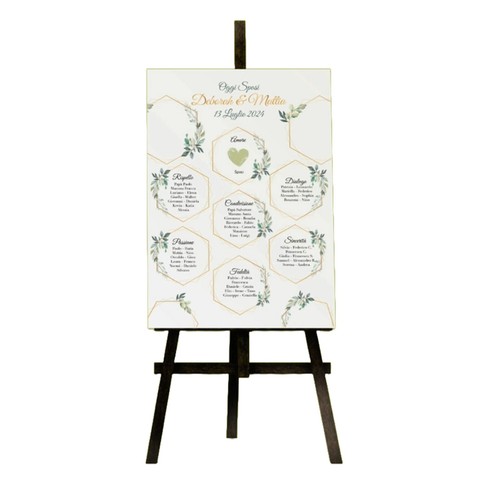 Tableau mariage tema - tableau, de