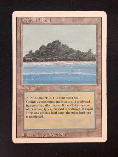 Tropical island mtg - tropical,