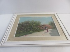 vecchio quadro dipinto a mano