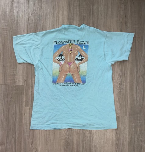 Vintage flounders beach - vintage,