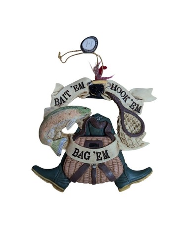 Ornamento pesca esca gancio