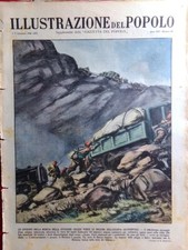 Illustrazione del Popolo 7 Novembre 1936 Palmira Salengro Duce Bologna Autogiro