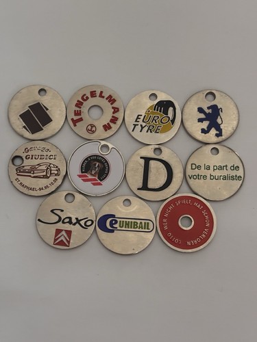 Lot jetons caddie pour - caddie,