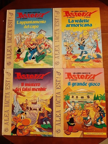 Libro gioco asterix mondadori - libro,