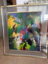 Quadro olio tela stile - su,