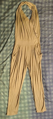 Tuta intera beige