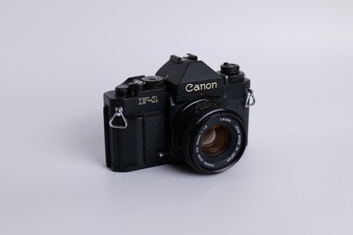 Canon new 50mm f - canon, f-1
