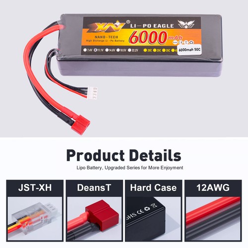 1pz 50c 6000mah 2s - 1pz, lipo